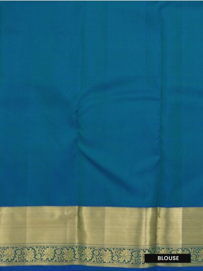 Gracecharm Pure Silk Floral Jaal with Paisley Pallu and Zari Border Saree