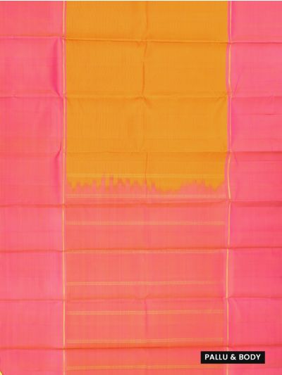 Arani Pure Silk Striped with Contrast Pallu Saree
