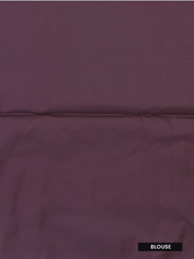 Gracecharm Art Soft Silk Floral Butta with Fine Diamond Brocade Pallu Saree