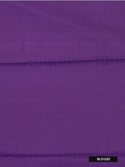 Gracecharm Art Soft Silk Geometric Lattice with Micro Diamond Brocade Pallu Saree