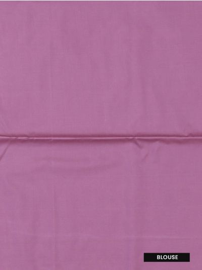 Gracecharm Art Soft Silk Round Floral Butta with Diagonal Stripe Pallu Saree
