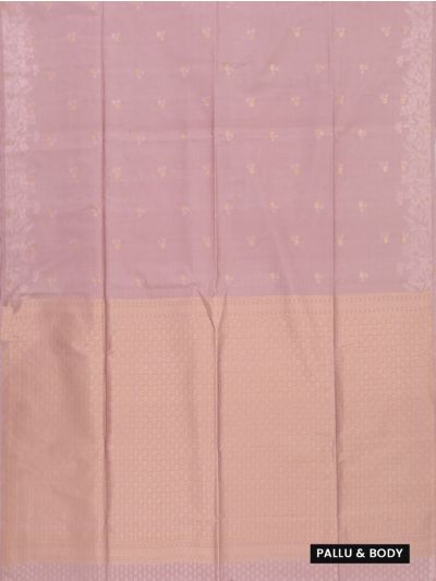 Gracecharm Art Soft Silk Floral Butta with Micro Floral Pallu Saree