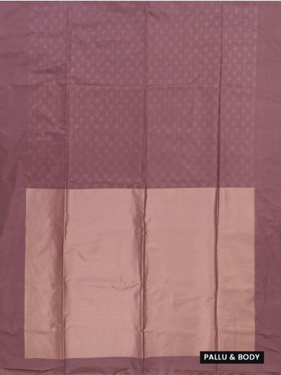 Gracecharm Art Soft Silk Butta with Chevron Pallu Saree