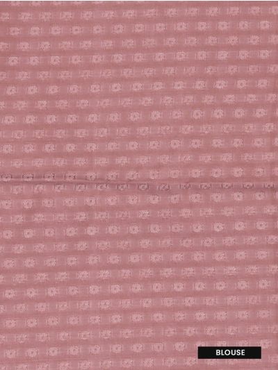 Gracecharm Art Soft Silk Floral Butta with Floral Vine Border Saree