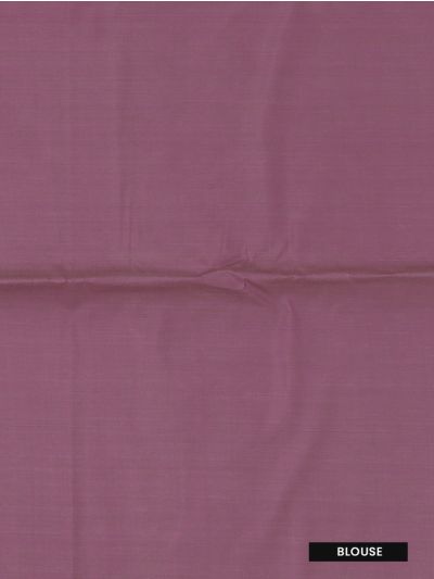 Gracecharm Art Soft Silk Geometric Stripe Butta with Diamond Brocade Pallu Saree