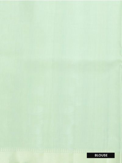 Kanmanie Soft Silk Lotus Butta with 1.5 Inch Satin Border and 0.5 Inch Mokku Border Saree