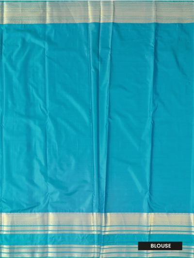 Gracecharm Gift Art Silk Geometric Check with Honeycomb Pallu Saree