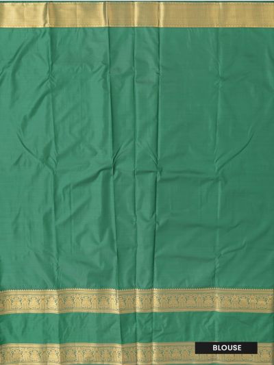 Gracecharm Gift Art Silk Check Floral Butta with Diamond Pallu Saree
