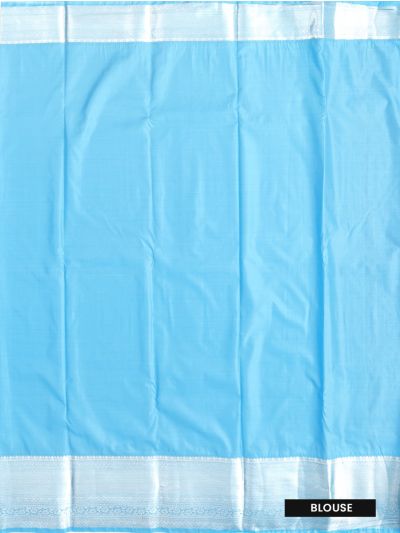 Gracecharm Gift Art Silk Floral Jaal with Diamond Brocade Pallu Saree