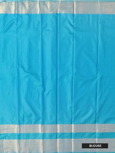 Gracecharm Gift Art Silk Stripe Butta with Diagonal Brocade Pallu Saree
