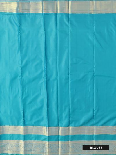 Gracecharm Gift Art Silk Line Butta with Diamond Brocade Pallu Saree