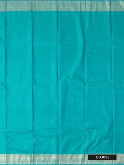 Gracecharm Gift Art Silk Floral Stripe with Honeycomb Pallu Saree
