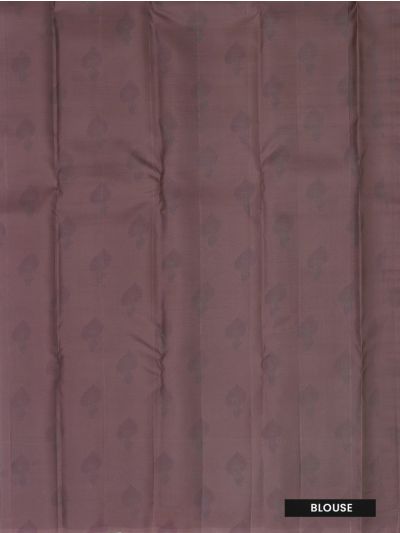 Vivaha Kanchipuram Pure Silk Floral Diamond Jaal with Peacock Floral Vine Pallu Saree