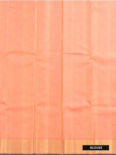 Vivaha Arani Pure Silk Floral Vine Jaal with Contrast Diagonal Zari Pallu Saree