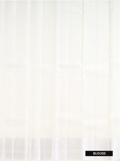 Vivaha Kanchipuram Pure Silk Floral Jaal with Zari Border Saree
