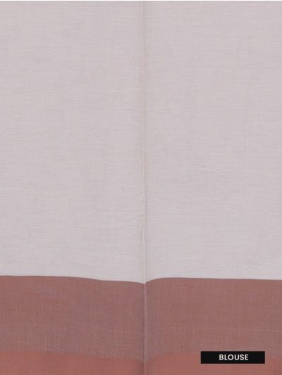 Kanmanie Cotton Butta with 3-Inch Asthiri Border Saree
