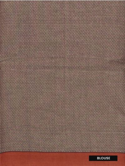 Kanmanie Cotton Bamboo Butta with 2-Inch Asthiri Border Saree