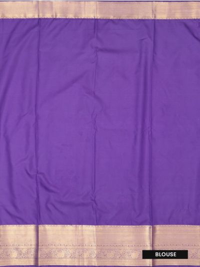 Gracecharm Gift Art Silk Geometric Maze Jaal with Floral Zari Pallu Saree