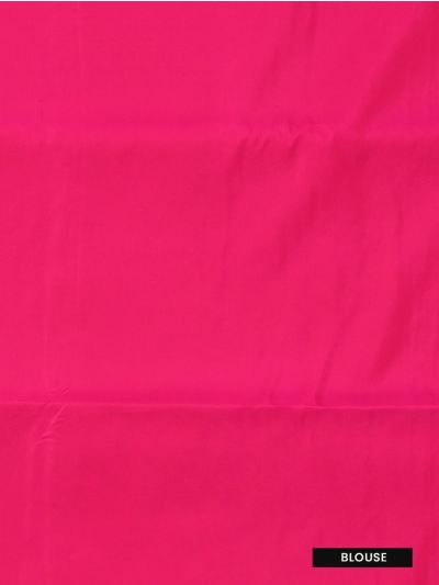 BlossomEase Semi Banarasi Zari Butta with Paisley Brocade Pallu Saree