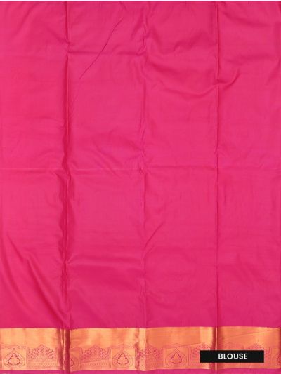 Gracecharm Gift Art Silk Floral Jacquard Fine Stones With Zari Woven Border Saree
