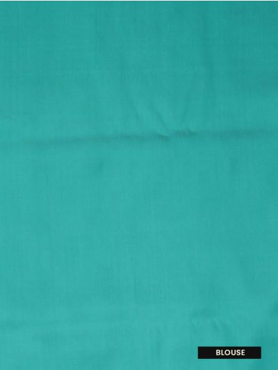 BlossomEase Semi Banarasi Zari Butta with Paisley Brocade Pallu Saree