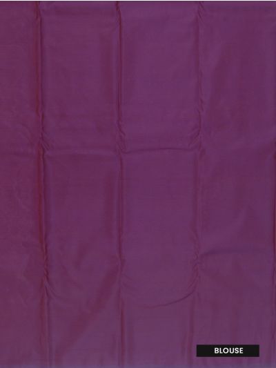 Gracecharm Old Mauve Art Soft Silk Butta with Geometric Brocade Pallu Saree