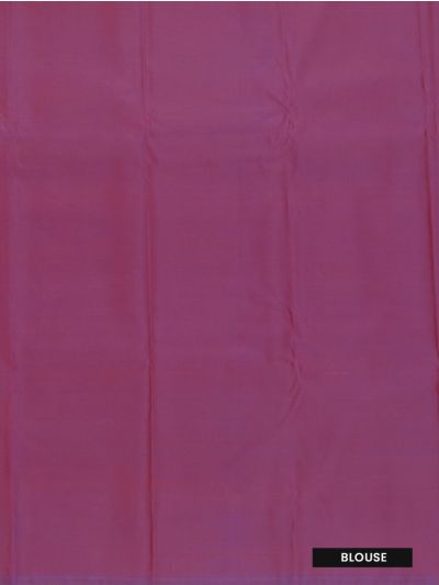 Gracecharm Magenta Art Soft Silk Butta with Geometric Brocade Pallu Saree
