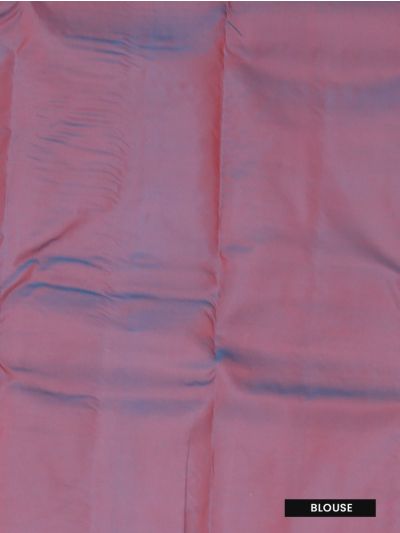 Gracecharm Art Soft Silk Orange Floral Butta Zari Saree