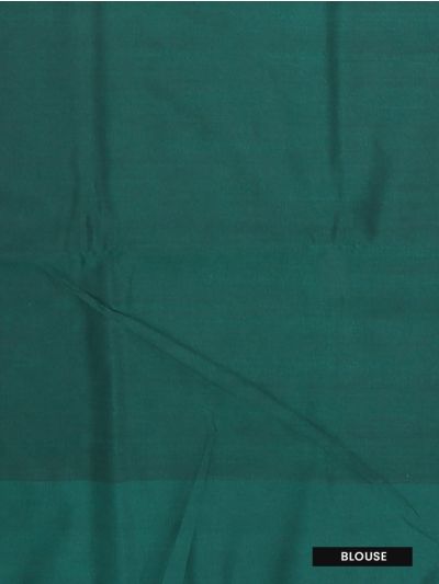 Gracecharm Art Soft Silk Floral Butta Medallion Pallu Saree