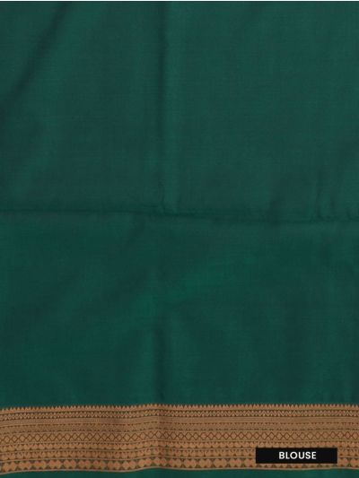 Gracecharm Art Soft Silk Medallion Butta Floral Ogee Pallu Saree