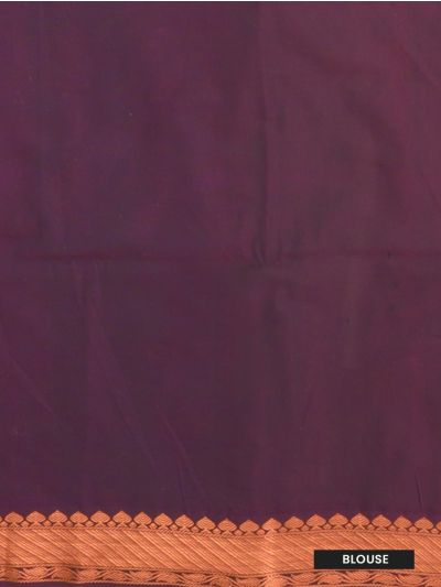 Gracecharm Art Soft Silk Hexagonal Butta Floral Jaal Pallu Saree