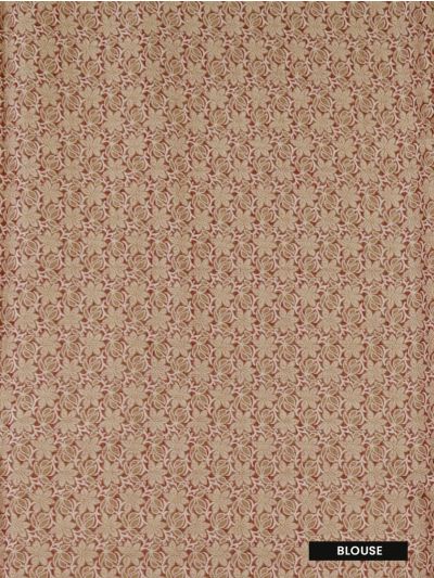 Gracecharm Elegant Manipuri Cotton Maroon Mandala Butta Saree