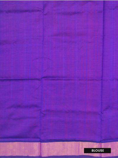 Gracecharm Elegant Fuchsia Pink Silk Cotton Butta Motifs with Border Saree