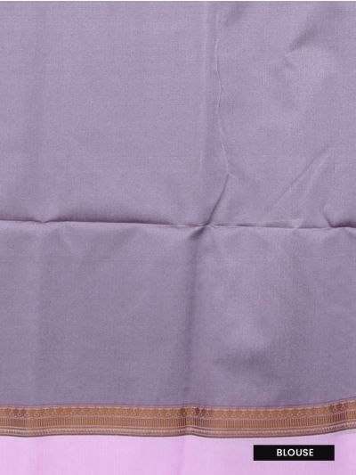 Gracecharm Silk Cotton Butta with Geometric Mosaic Pallu Saree