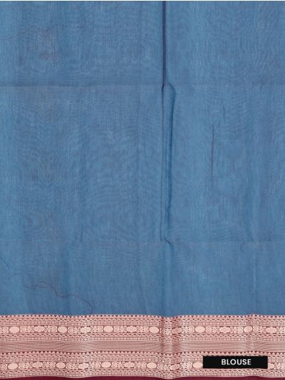 Gracecharm Silk Cotton Butta with Border Saree