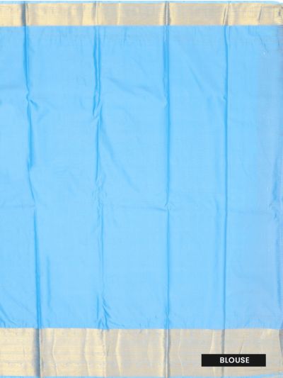 Gracecharm Gift Art Silk checked Zari Contrast Border Saree