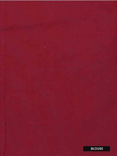 GraceCharm Kovai Cotton Fine Stripe One Side Broad Border Saree