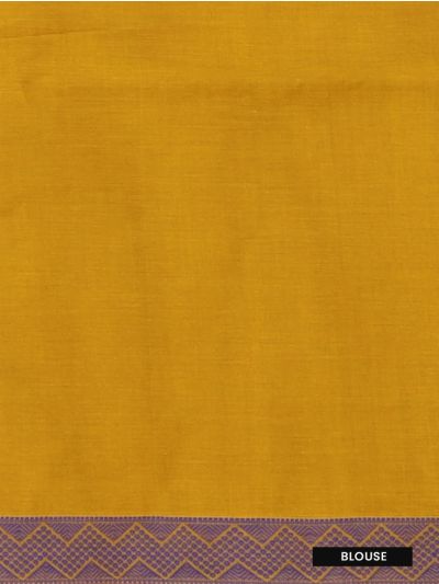 GraceCharm Kovai Cotton Butta with Geometric Jaal Pallu Saree