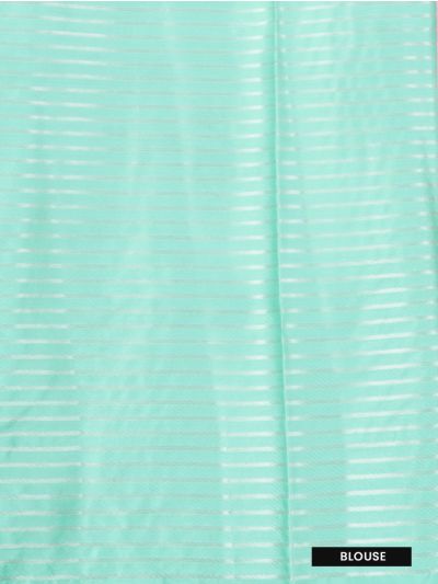 GraceCharm Manipuri Cotton Bird Butta with Geometric Pallu Saree
