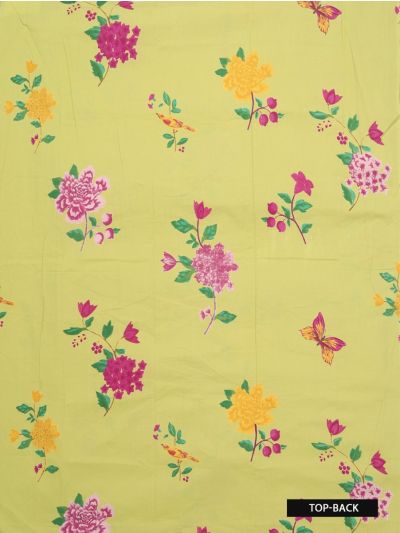 Graceful Essence Timeless Classic Floral Cotton Dress Material