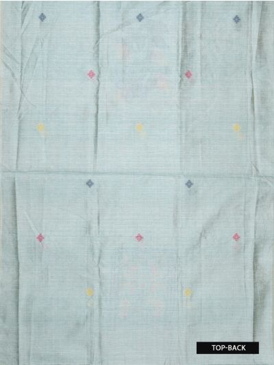 Graceful Essence Timeless Classic Pale Sea Green Tusseer Dress Material