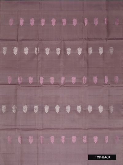 Graceful Essence Timeless Classic Premium Dusty Mauve Pure Silk Ethnic Dress Material