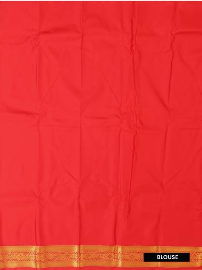 Gracecharm Gift Art Silk Jacquard weave Floral Jaal with inside diamond Pallu Saree
