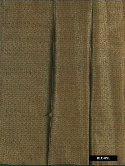 Gracecharm Semi Matka silk Mustard yellow Butta Design with Border Saree