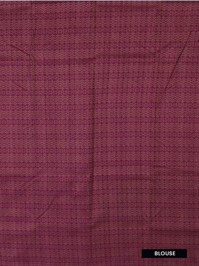 Gracecharm Semi Raw Silk Floral Buttas Panel Featuring Bird And Tree Motifs Saree
