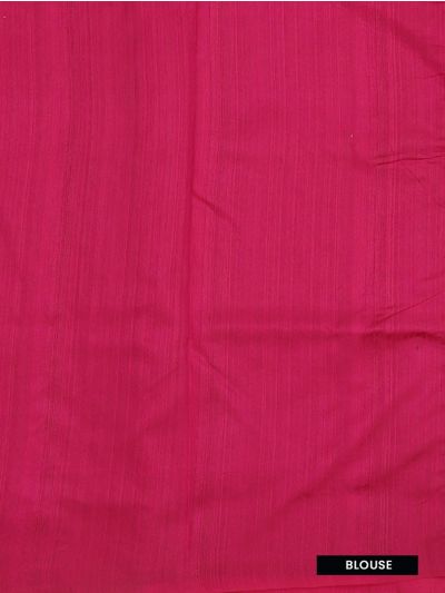 Gracecharm Semi Raw Silk Richly Patterned Woven Panel Thread Work Saree