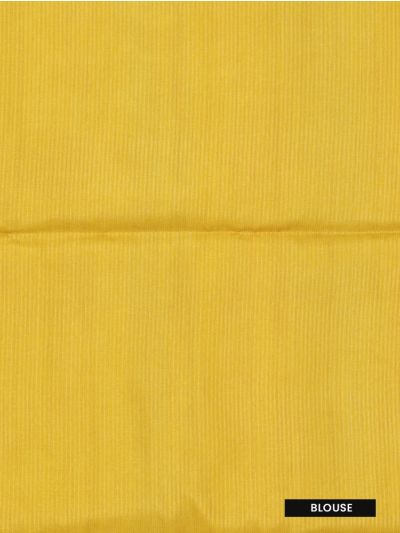 Gracecharm Semi Dupion Multicolour Striped Pallu Saree