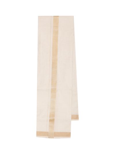 KKV Men’s Light Sandal Full Sleeve Semi Tissue Shirt and Dhoti Set