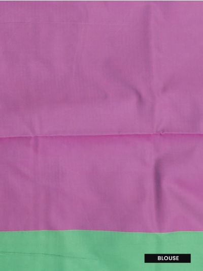 Gracecharm Art Soft Silk Geometric Zari Butta Contrast Border Saree