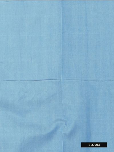 Banarasi Katan Silk Diagonal Floral Wave Striped Geometric Buta Pallu Saree